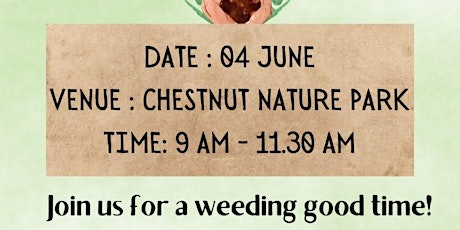 Imagen principal de SPA Day! Seedling Protection Activity @ Chestnut Nature Park