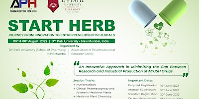 START HERB Journey from Innovation to Entrepreneurship in Herbals