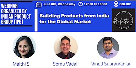 "Building Products from India for the Global Markets" tickets