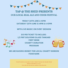 Tap @ The Shed Charity Real Ale and Cider Festival tickets