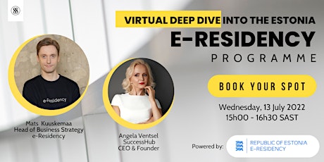Virtual Deep Dive into the Estonia e-Residency Programme Tickets