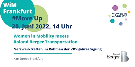 WiM Move up im Rahmen der VDV-Jahrestagung in Kooperation mit Roland Berger Tickets