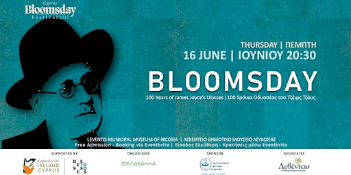 BLOOMSDAY, 100 Years of James Joyce's Ulysses