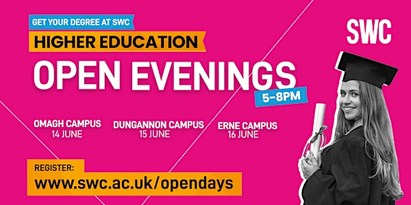 Higher Education Open Evening - Erne Campus