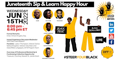 Juneteenth Sip & Learn Happy Hour Tickets