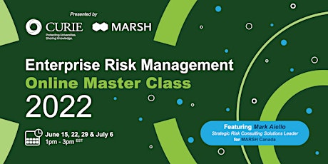 2022 Enterprise Risk Management (ERM) Master Class Series tickets