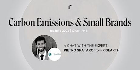 Carbon Emissions & Small Brands - Webinar tickets