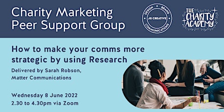 VIRTUAL June 2022 Charity Marketing Peer Support Group tickets