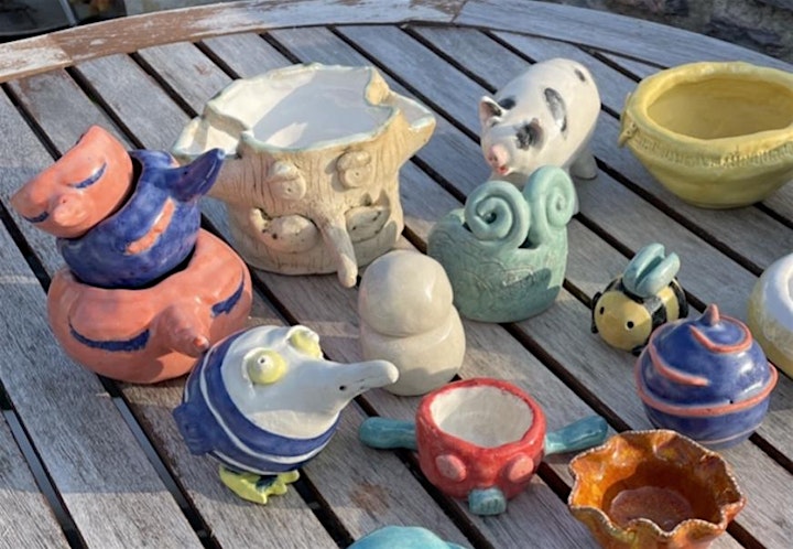 Creative with Clay in Shaldon workshops - Pinch Pots  (Sat AM) image