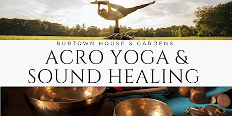 Acro Yoga in nature followed by a Sound healing under the trees! tickets