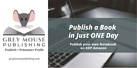 Publish a Book in Just ONE Day - Publish your own  Notebook on KDP Amazon primary image