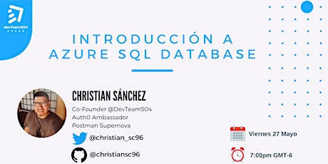 Introducción a Azure SQL Database entradas