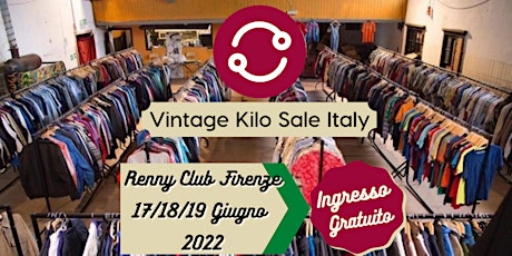 Vintage Kilo Sale Italy -FIRENZE - SUMMER EDITION biglietti