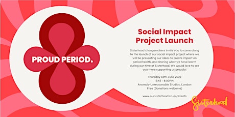 Proud Period Festival - Project Launch tickets