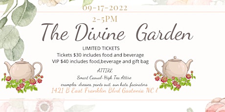 The Divine Garden tickets