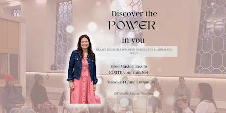 FREE masterclass : Discover the Power in you.