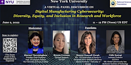 DM Cybersecurity: Diversity, Equity and Inclusion in Research and Workforce tickets