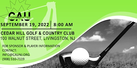 2022 CAU Golf Classic tickets
