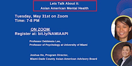 Lets Talk About It: Asian American Mental Health tickets