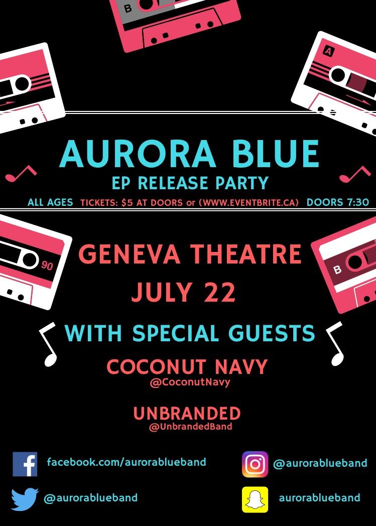 Aurora Blue Ep Release Show