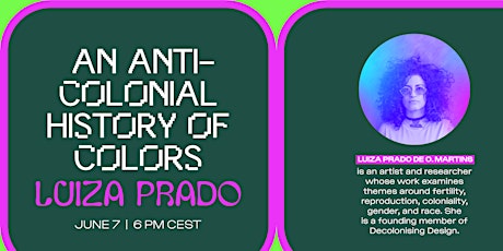 An Anti-Colonial History of Colors tickets