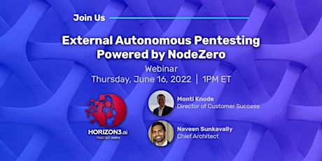 External Autonomous Pentesting Powered by NodeZero tickets