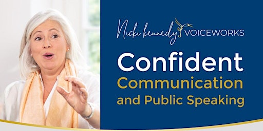 Confident Communication and Public Speaking With Nicki Kennedy