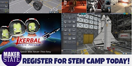 Space Launch: Rocket Design with Tinkercad, 3Doodler & Kerbal Space Program tickets