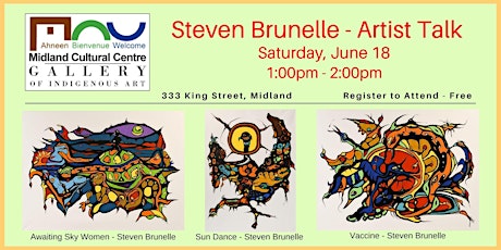 Steven Brunelle - Artist Talk - MCC Gallery of Indigenous Art tickets