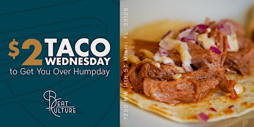 Primaire afbeelding van $2 Taco Wednesday