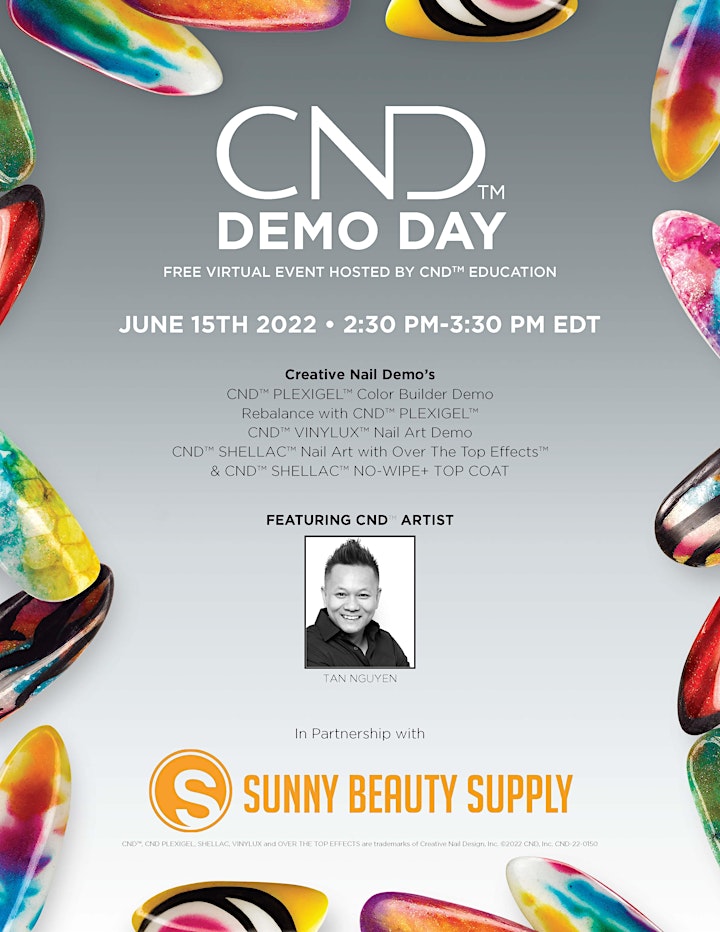 CND Demo Day with Sunny Beauty Supply image