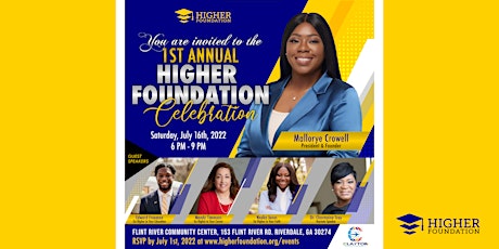 1st Annual Higher Foundation Celebration tickets