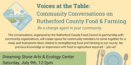 Voices at the Table: Community Conversation on Food, Farming, and Health tickets