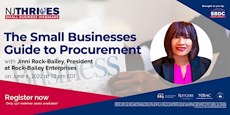 The Small Businesses Guide to Procurement tickets