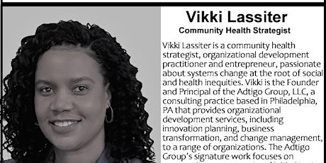 GDBCC Speaker Series presents community health strategist Vikki Lassiter primary image