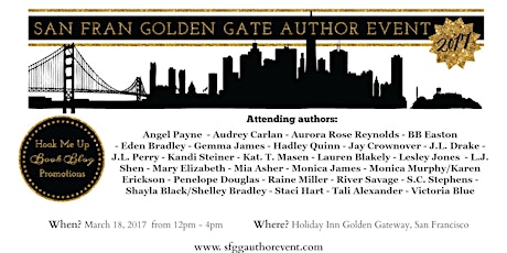 2017 - San Fran Golden Gate Author Event primary image