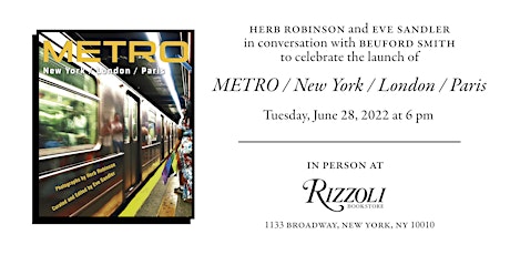 Herb Robinson and Eve Sandler Present METRO / New York / London / Paris tickets