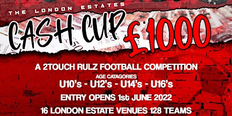 Under 10's North London Estates Cash Cup Heat tickets
