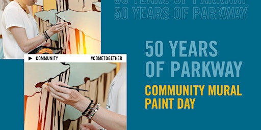 Community Paint Day - 50th Anniversary Mural