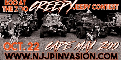 2022 Boo at the ZOO, The "CREEPY JEEPY" Contest