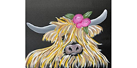 Paint Party at The Cape Brewing Company in Jenks - Highland Cow 6-5-22 primary image