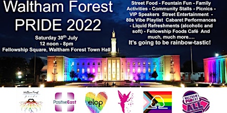 Waltham Forest Pride 2022 tickets