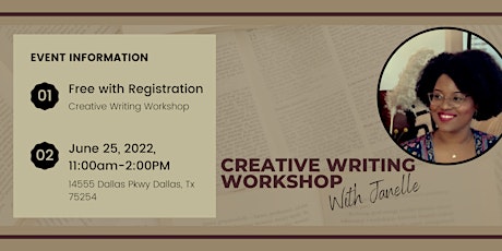 Creative Writing Workshop with Janelle tickets