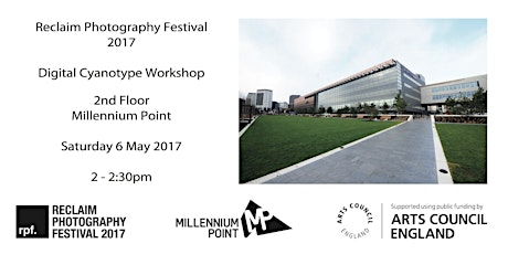 RPF17 Digital Cyanotype Workshop Millennium Point  primary image