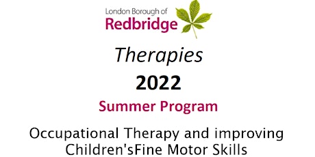 Occupational Therapy and Improving Children's Fine Motor Skills tickets