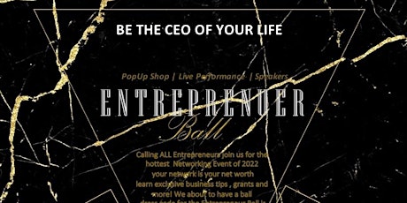 Entrepreneur Ball / Pop Up Shop tickets