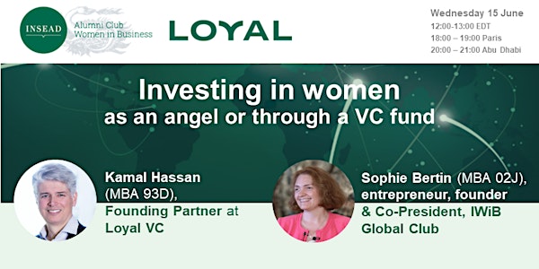 IWiB Global Club: Investing in Women as an Angel or through a VC fund
