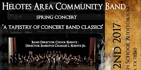 Helotes Community Band Spring Concert 'A Tapestry of Concert Band Classics' primary image
