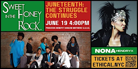 Sweet Honey in the Rock & Nona Hendryx - Juneteenth: The Struggle Continues tickets