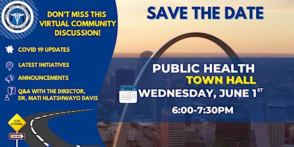 Public Health Town Hall - City of St. Louis
